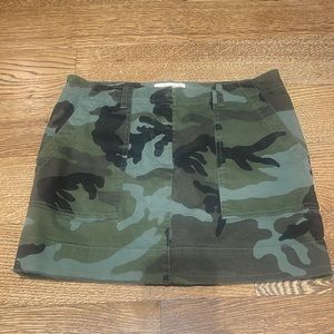 Nili Lotan Camo Skirt